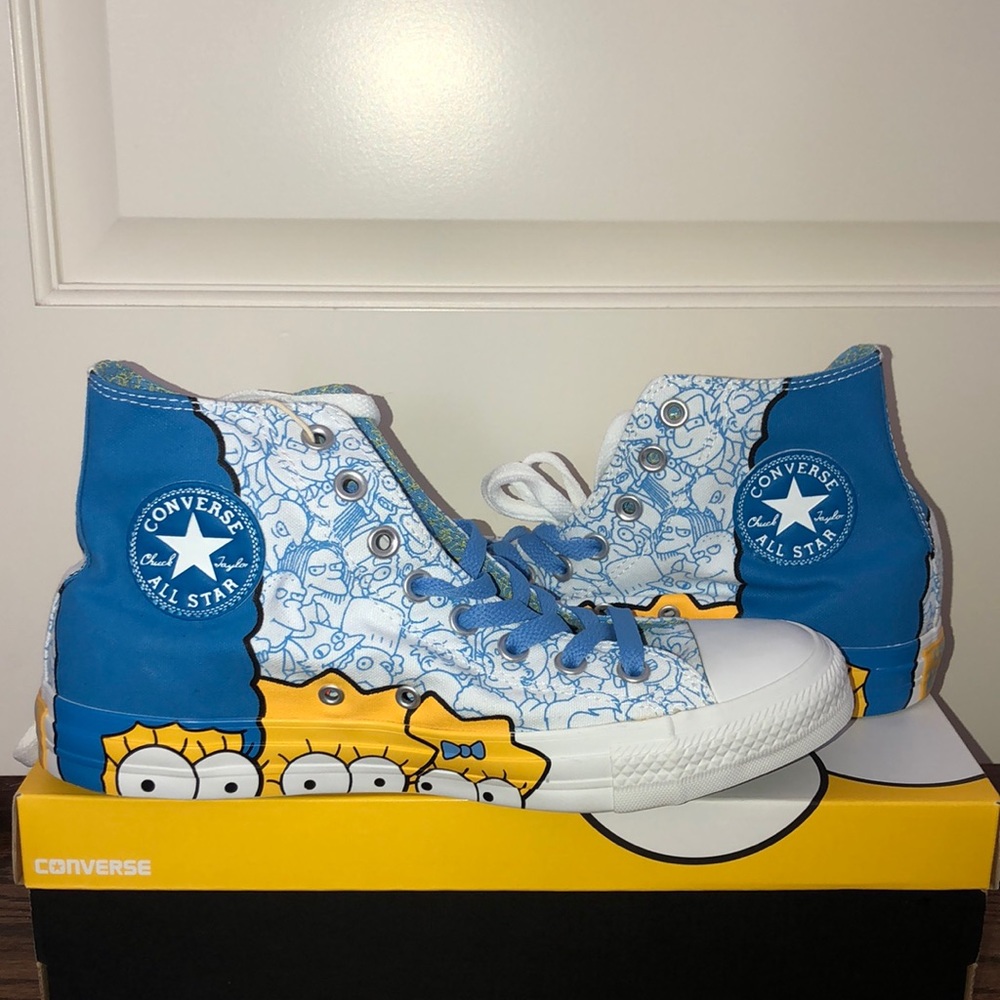 Limited Edition Simpson Converse Sneakers